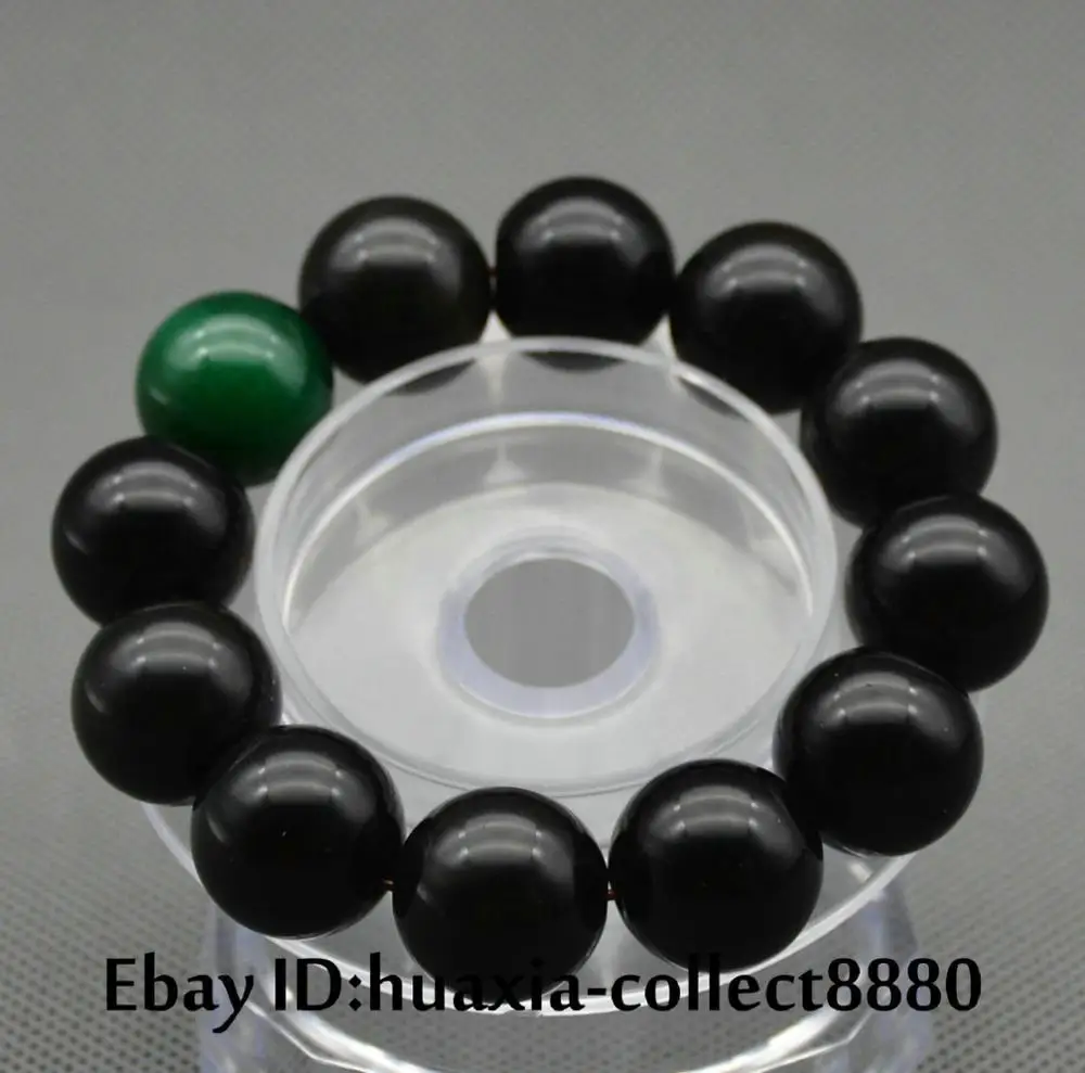 free shipping 18MM Natural Rainbow Black Obsidian Green Agate Round Beads Stretch Bracelet
free shipping 18MM Natural Rainbow Black Obsidian Green Agate Round Beads Stretch Bracelet