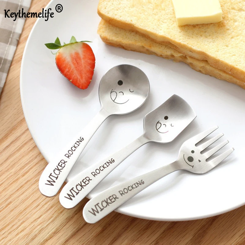 Keythemelife 1pc Creative Stainless Steel Tableware Smile Pattern Ice Cream Tea Coffee teaspoons Dinnerware Baby Gift BF
Keythemelife 1pc Creative Stainless Steel Tableware Smile Pattern Ice Cream Tea Coffee teaspoons Dinnerware Baby Gift BF