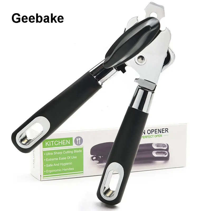 Geekbake brand 1pcs Professional Stainless Steel Multi-functional Cans Opener Side Cut Manual Can Opener
Geekbake brand 1pcs Professional Stainless Steel Multi-functional Cans Opener Side Cut Manual Can Opener