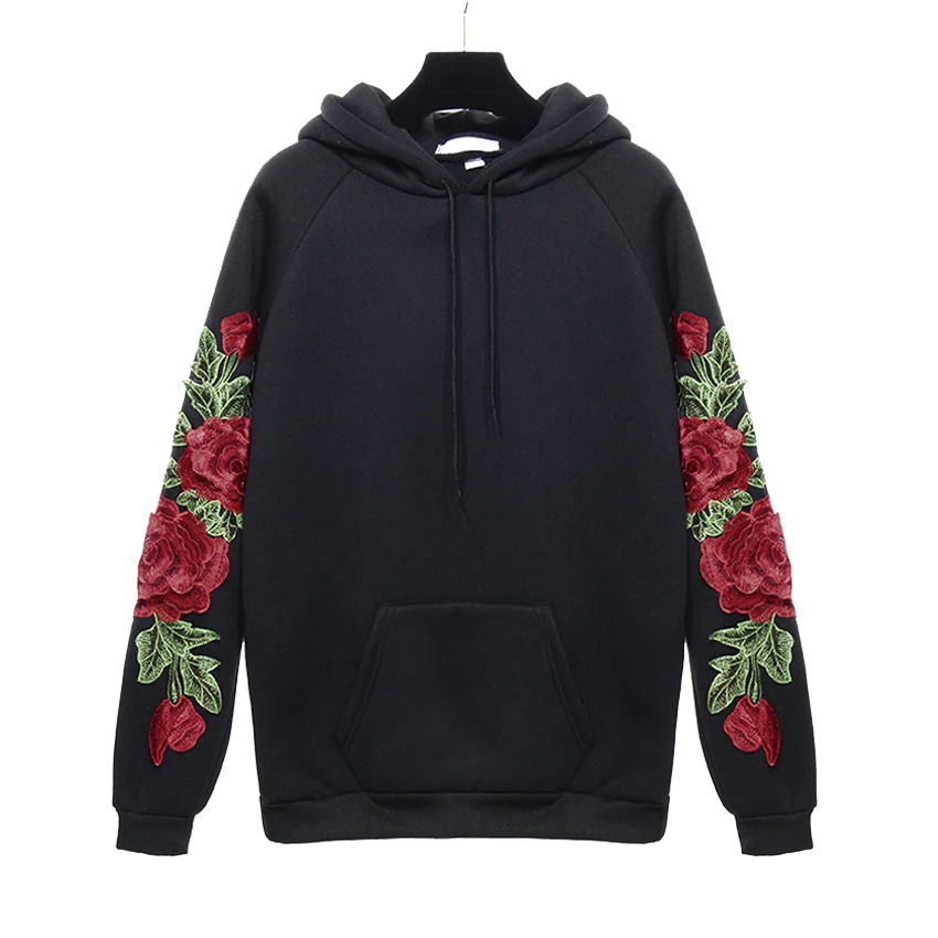 Winter Casual Corduroy Red Big Roses Patchwork Long Sleeves Thicken Pullover Hooded Drop-shoulder Loose Hoodies Women Sweatshirt
Winter Casual Corduroy Red Big Roses Patchwork Long Sleeves Thicken Pullover Hooded Drop-shoulder Loose Hoodies Women Sweatshirt