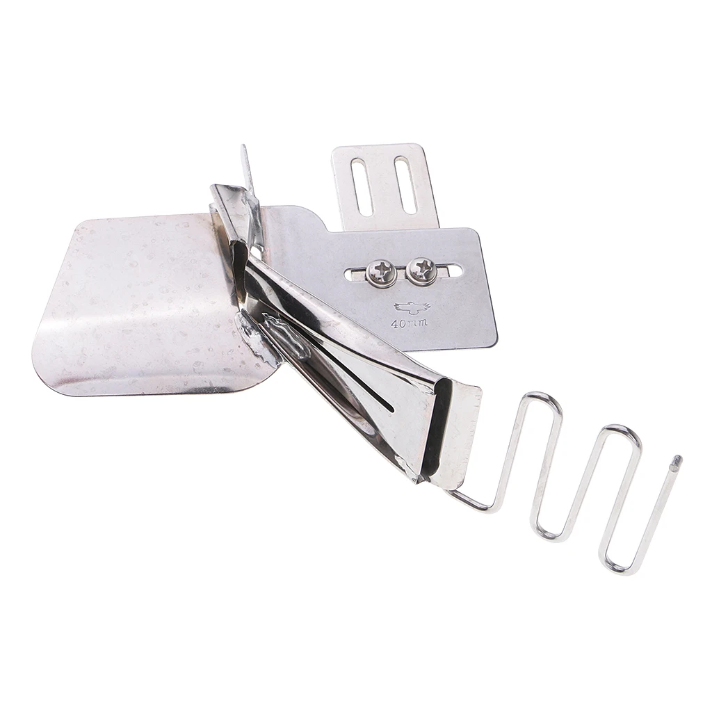 Double Cylinder Fold Edge Binder Attachment Folder Tape Binder for Industrial Sewing Machines