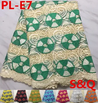 High quality 5yards african cord lace fabrics for wedding party nigerian lace fabrics african lace fabric with stone PL-E7
High quality 5yards african cord lace fabrics for wedding party nigerian lace fabrics african lace fabric with stone PL-E7