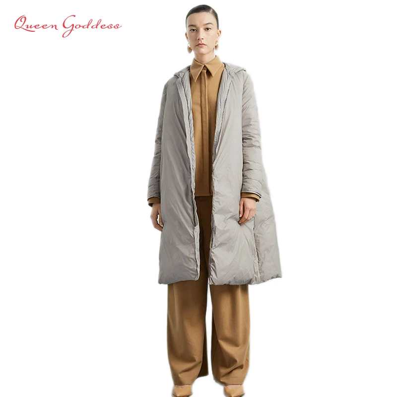 90% White Duck Down Womens Long&Thicken Winter Jacket Fashion Warm Parkas Simple&Elegant Style outwear hooded Full Sleeve
90% White Duck Down Womens Long&Thicken Winter Jacket Fashion Warm Parkas Simple&Elegant Style outwear hooded Full Sleeve