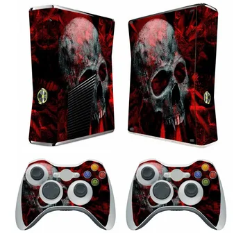 251 Skull Vinyl Skin Sticker Protector for Microsoft Xbox 360 Slim and 2 controller skins Stickers for XBOX360 SLIM
251 Skull Vinyl Skin Sticker Protector for Microsoft Xbox 360 Slim and 2 controller skins Stickers for XBOX360 SLIM