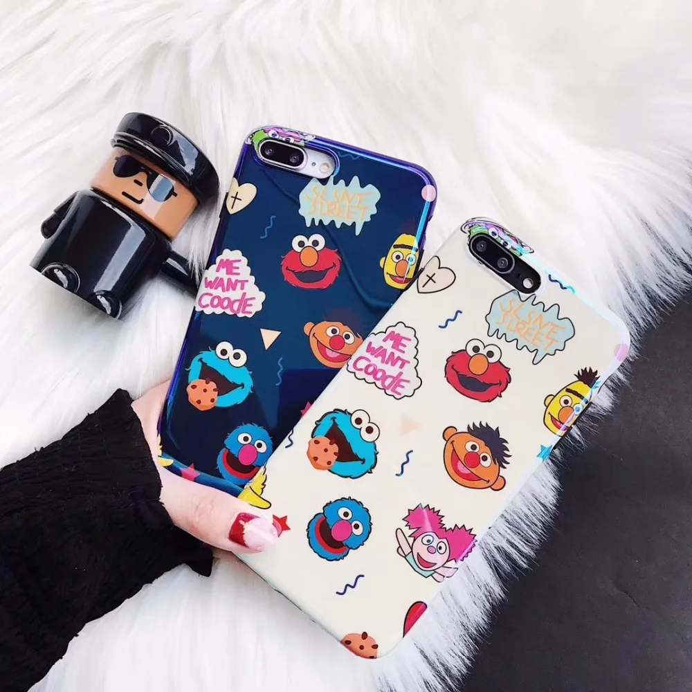 maosenguoji Blu-ray fashion Cartoon soft cute Sesame Stree Funny Mobile Phone Case for iphone6 6s 6plus 7plus 8 plus X XR XS MAX
maosenguoji Blu-ray fashion Cartoon soft cute Sesame Stree Funny Mobile Phone Case for iphone6 6s 6plus 7plus 8 plus X XR XS MAX