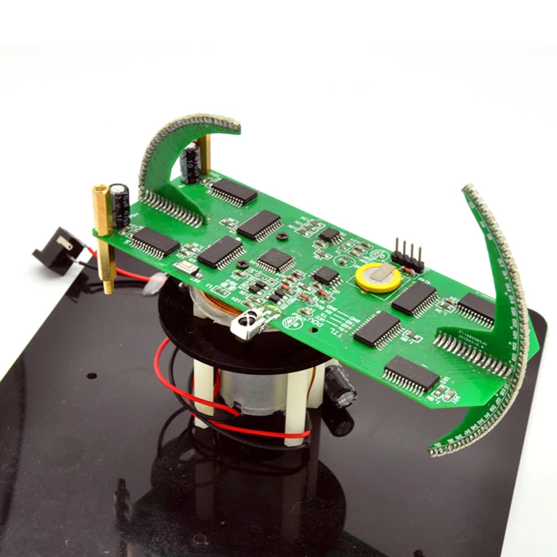 DIY Biaxial Spherical Rotation LED Kit 56 POV Rotating clock parts + TTL Serial Downloader
DIY Biaxial Spherical Rotation LED Kit 56 POV Rotating clock parts + TTL Serial Downloader