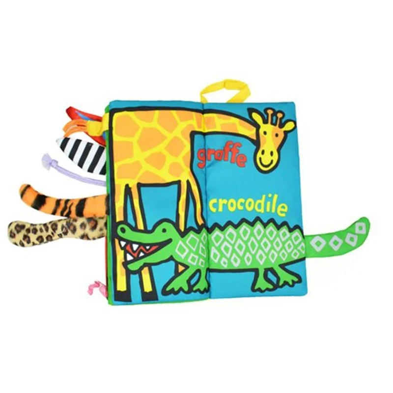 quiet book Animal Tails Cloth book Baby Toy Cloth Development baby fabric books learning resources great
quiet book Animal Tails Cloth book Baby Toy Cloth Development baby fabric books learning resources great