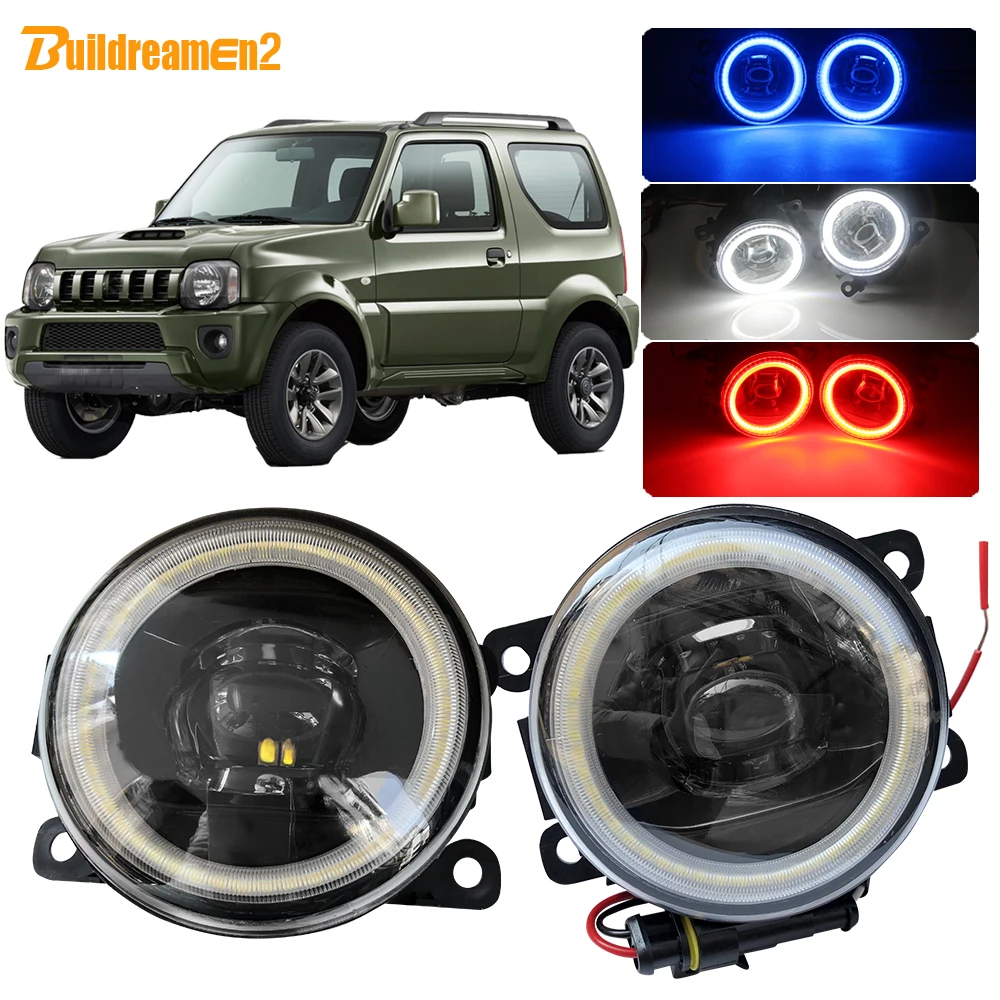 Buildreamen2 For Suzuki Jimny FJ Closed Off-Road Vehicle 1998-2014 Car H11 LED Fog Light Angel Eye Daytime Running Light DRL 12V
Buildreamen2 For Suzuki Jimny FJ Closed Off-Road Vehicle 1998-2014 Car H11 LED Fog Light Angel Eye Daytime Running Light DRL 12V