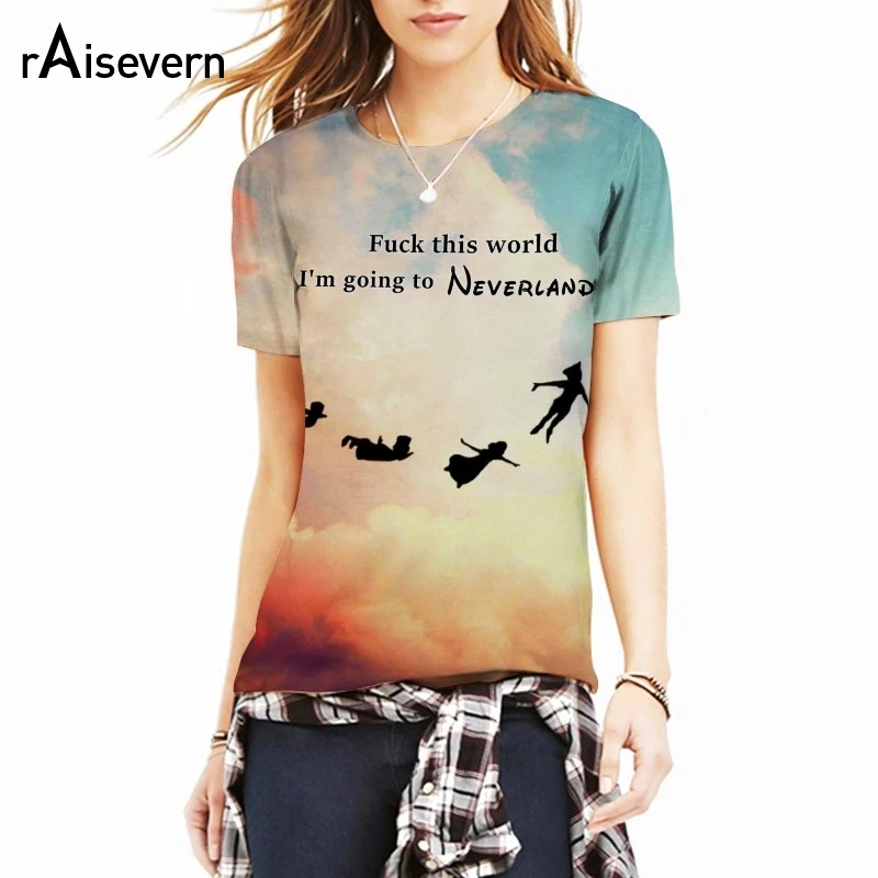 Raisevern Harajuku 3D T Shirt Flying People Going To Neverland Funny Printing 3d Tee Tops Fashion Fitness Shirts Tops Dropship
Raisevern Harajuku 3D T Shirt Flying People Going To Neverland Funny Printing 3d Tee Tops Fashion Fitness Shirts Tops Dropship