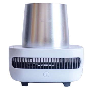 HOT!-12V Portable Car Cup Cooler Device Mini Fridge Fast Cooling Auto Double Layer Refrigeration Car Refrigerator Freezer-Silv
HOT!-12V Portable Car Cup Cooler Device Mini Fridge Fast Cooling Auto Double Layer Refrigeration Car Refrigerator Freezer-Silv