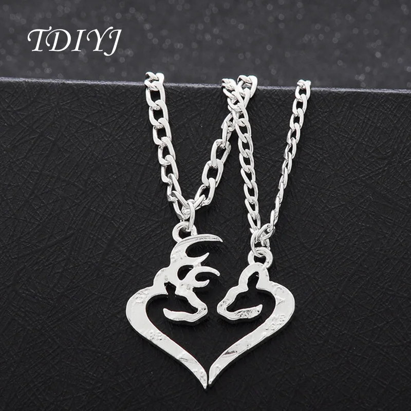 TDIYJ New Deer Hunting Necklace Broken Half Coin Set Friendship BFF Vintage Buck Doe Pendant Necklaces for Couple Lovers 1Pair
TDIYJ New Deer Hunting Necklace Broken Half Coin Set Friendship BFF Vintage Buck Doe Pendant Necklaces for Couple Lovers 1Pair
