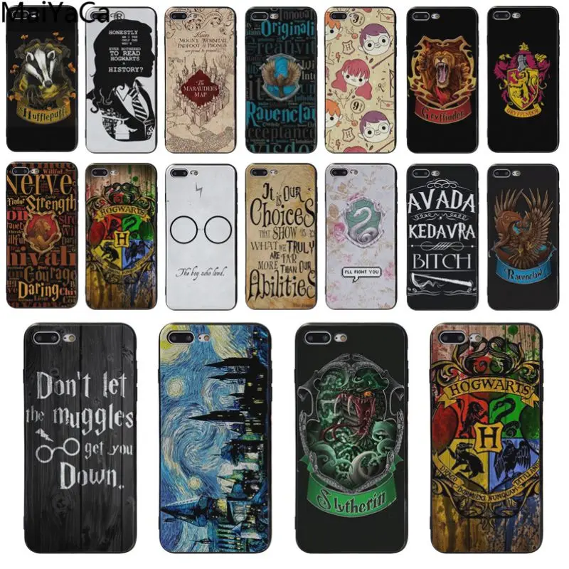 MaiYaCa Gryffindor Hufflepuff Ravenclaw Slytherin soft shell cover cases For iphone 5S 7 7plus X 8 8plus 6s 6 6plus XSMAX XS XR
MaiYaCa Gryffindor Hufflepuff Ravenclaw Slytherin soft shell cover cases For iphone 5S 7 7plus X 8 8plus 6s 6 6plus XSMAX XS XR
