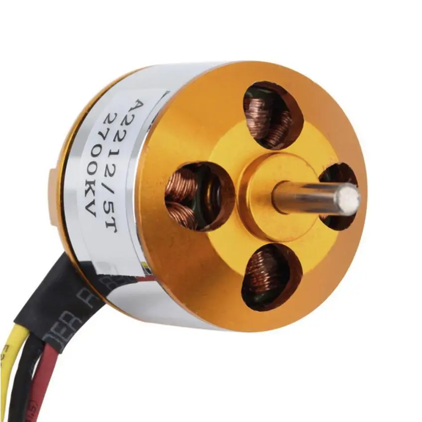 A2212 KV2700 Brushless Electric Motor for RC Fixed Wing 4-Axis Multicopter Motor Mini Drone parts #20
A2212 KV2700 Brushless Electric Motor for RC Fixed Wing 4-Axis Multicopter Motor Mini Drone parts #20