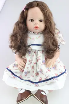 28" 70CM silicone reborn dolls/reborn toddlers girl dolls soft silicone dolls cloth body children doll toy 1 year clothing model
28" 70CM silicone reborn dolls/reborn toddlers girl dolls soft silicone dolls cloth body children doll toy 1 year clothing model