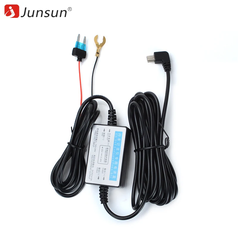 Junsun DC 12/24V 5V 3A 3M Mini USB Car Charger Hard wire Hardwire Kit for Dash Cam Reaview Mirror Camera GPS Auto Charging
Junsun DC 12/24V 5V 3A 3M Mini USB Car Charger Hard wire Hardwire Kit for Dash Cam Reaview Mirror Camera GPS Auto Charging