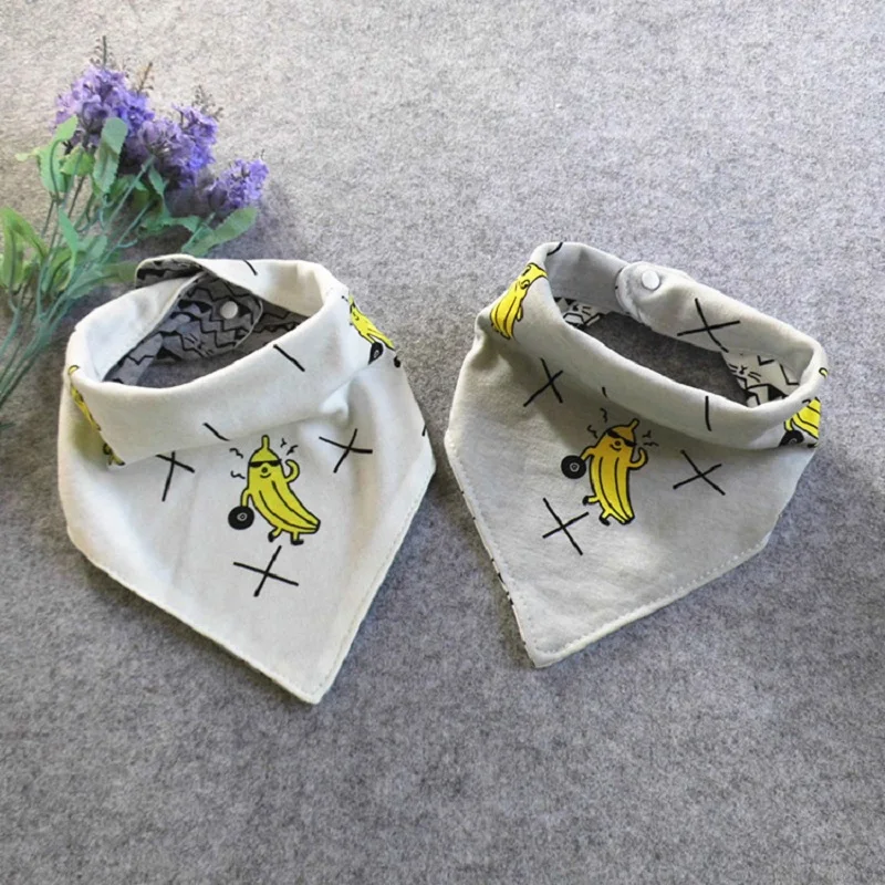 Bibs Baby Cotton Triangle Burb Cloths Waterproof Banana Print Bib Baby Accessories
Bibs Baby Cotton Triangle Burb Cloths Waterproof Banana Print Bib Baby Accessories