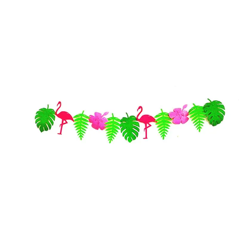 3 Meters Party Banner Long Felt Selva Flamingo Greenery Tropical Plant Banners Buntings Garlands For Decorations
3 Meters Party Banner Long Felt Selva Flamingo Greenery Tropical Plant Banners Buntings Garlands For Decorations