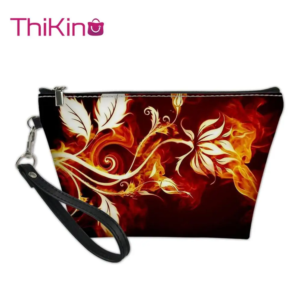 Thikin Flame Rose Makeup Bags for Punk Women Girls Cosmetic Bag Women Travel Handbag Makeup Case Girls Pouch Rock Storage Purse
Thikin Flame Rose Makeup Bags for Punk Women Girls Cosmetic Bag Women Travel Handbag Makeup Case Girls Pouch Rock Storage Purse