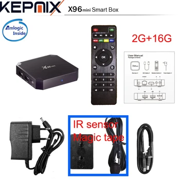 20pcs X96 mini Android 7.1 Smart TV BOX Amlogic S905W 1G/8G 2G/16G 2.4G WIFI H.265 VP9 UHD HDIM 2.0A KDplayer 17.3 Media Player
20pcs X96 mini Android 7.1 Smart TV BOX Amlogic S905W 1G/8G 2G/16G 2.4G WIFI H.265 VP9 UHD HDIM 2.0A KDplayer 17.3 Media Player
