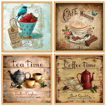 REDIY LADIY Diamond Embroidery Still Life Cafe Time Diamond Painting Cross Stitch Crystal Rhinestones Mosaic Kit Home Decoration
REDIY LADIY Diamond Embroidery Still Life Cafe Time Diamond Painting Cross Stitch Crystal Rhinestones Mosaic Kit Home Decoration
