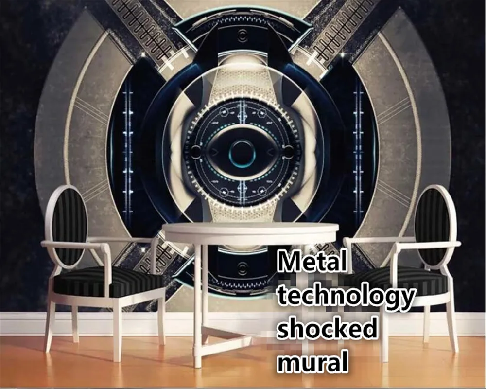 beibehang Children's room wallpaper Custom fashion metal technology shocking mural wallpaper wall papel de parede 3d Vinyl wall
beibehang Children's room wallpaper Custom fashion metal technology shocking mural wallpaper wall papel de parede 3d Vinyl wall