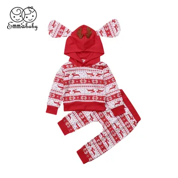 Newborn Baby Girl Boy Clothes Red Cartton Printed Autumn Long Sleeve Sweatshirt Hoodies Tops Sweatshirt Long Pants 2Pcs Outfits
Newborn Baby Girl Boy Clothes Red Cartton Printed Autumn Long Sleeve Sweatshirt Hoodies Tops Sweatshirt Long Pants 2Pcs Outfits