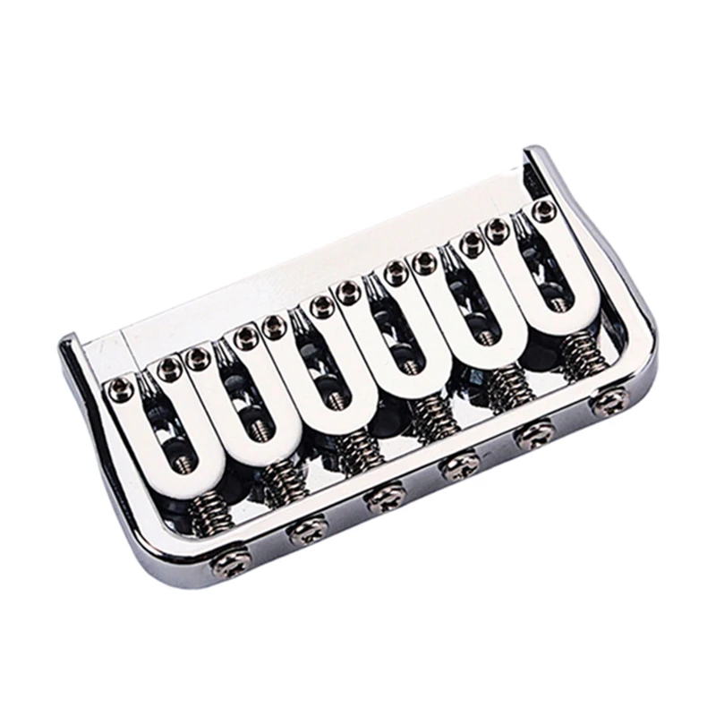 6-String Electric Guitar Saddle Bridge / Metal Fixed Bridge
6-String Electric Guitar Saddle Bridge / Metal Fixed Bridge