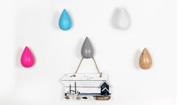 1PC Wooden Wall Hanger Coat Hook Water Drop Shape Coat Racks Decorative Hook Home Decoration MI 011
1PC Wooden Wall Hanger Coat Hook Water Drop Shape Coat Racks Decorative Hook Home Decoration MI 011
