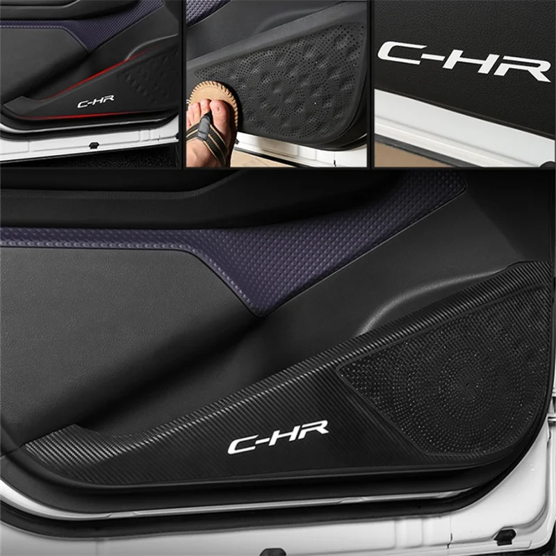 Car shape door protection pad door anti-kick pad interior decoration for Toyota CHR C-HR
Car shape door protection pad door anti-kick pad interior decoration for Toyota CHR C-HR