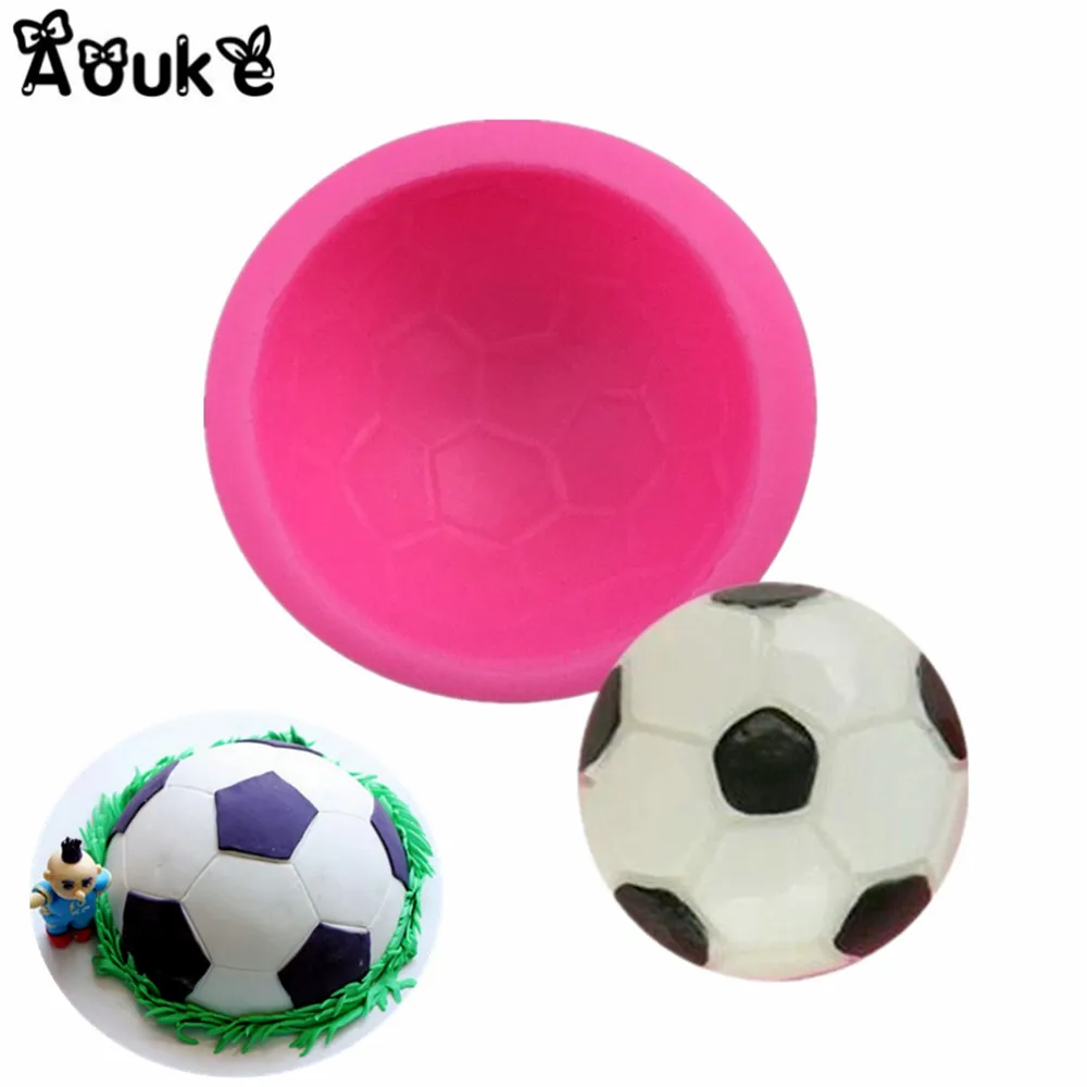 Football Shape Fondant Cake Silicone Mold Cookie Embossed Molds Chocolate Pudding Mould Kitchen Baking Cake Decoration Tools
Football Shape Fondant Cake Silicone Mold Cookie Embossed Molds Chocolate Pudding Mould Kitchen Baking Cake Decoration Tools