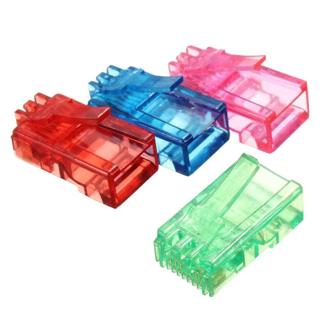 50PCS Color Random RJ45 Net Network Cables Modular Plug Cat5 CAT5e Connector 8P8C utp Unshielded Modular Rj45 Plug Terminals
50PCS Color Random RJ45 Net Network Cables Modular Plug Cat5 CAT5e Connector 8P8C utp Unshielded Modular Rj45 Plug Terminals