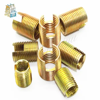 50pcs M2.5 Self Tapping insert/Self Tapping Screw Bushing/Steel with zinc 302 slotted type Wire Thread Repair Insert
50pcs M2.5 Self Tapping insert/Self Tapping Screw Bushing/Steel with zinc 302 slotted type Wire Thread Repair Insert