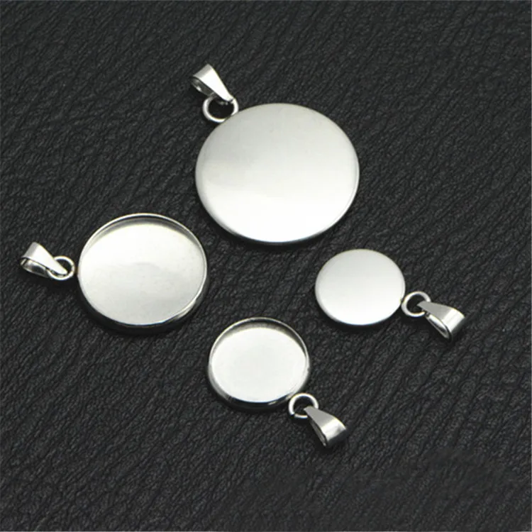 100 PCS 10/12/14/16/18/20/25mm Round Cabochon Base Metal Stainless Steel Pendant Setting Bezel Blank Settings For Jewelry Making
100 PCS 10/12/14/16/18/20/25mm Round Cabochon Base Metal Stainless Steel Pendant Setting Bezel Blank Settings For Jewelry Making