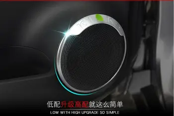 4 Pcs ABS Chrome Car Stereo Audio Speaker Cover Ring Sticker Trims For Nissan Kicks 2017 2018 2019 Car Styling Auto Accessories
4 Pcs ABS Chrome Car Stereo Audio Speaker Cover Ring Sticker Trims For Nissan Kicks 2017 2018 2019 Car Styling Auto Accessories