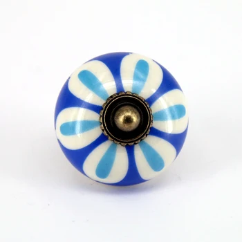 4PCS Vintage Door Pull Knobs Blue White Hand Painted Porcelain Round Knobs Cabinet Drawer Handles Pull
4PCS Vintage Door Pull Knobs Blue White Hand Painted Porcelain Round Knobs Cabinet Drawer Handles Pull