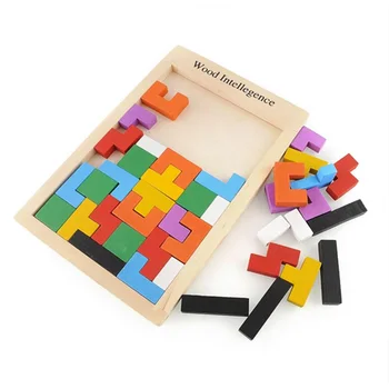 New Colorful Wooden Brain Teaser Tangram Puzzle Tetris agination Intellectual Children's Educational Toy For Game Baby Children
New Colorful Wooden Brain Teaser Tangram Puzzle Tetris agination Intellectual Children's Educational Toy For Game Baby Children
