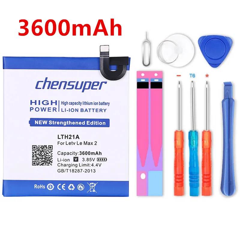 Аккумулятор chensuper LTH21A для LeEco Letv Le Phone Le MAX 2, 3600 дюйма, X821, X820, LeMax2, X822, X829, 5,7 мАч
Аккумулятор chensuper LTH21A для LeEco Letv Le Phone Le MAX 2, 3600 дюйма, X821, X820, LeMax2, X822, X829, 5,7 мАч