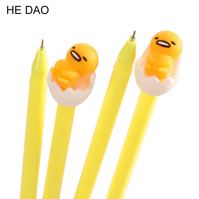 0.38mm Kawaii Lazy Egg Gel Gudetama Ink Pen Stationery School Writing Pens Signature Pen Escolar Papelaria School Supply
0.38mm Kawaii Lazy Egg Gel Gudetama Ink Pen Stationery School Writing Pens Signature Pen Escolar Papelaria School Supply