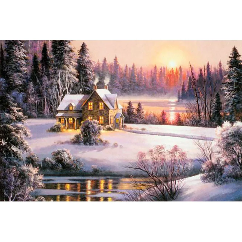 YIKELA Full Drill Square Diamond Embroidery 5D Diy Home Decor Diamond Painting Cross Stitch Landscape Oil&Watercolor Painting
YIKELA Full Drill Square Diamond Embroidery 5D Diy Home Decor Diamond Painting Cross Stitch Landscape Oil&Watercolor Painting