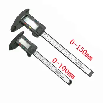 100pcs Hot Selling 0-150mm 6inch LCD Digital Electronic Carbon Fiber Vernier Caliper Gauge Micrometer
100pcs Hot Selling 0-150mm 6inch LCD Digital Electronic Carbon Fiber Vernier Caliper Gauge Micrometer