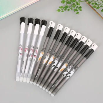 4 Pcs/set Kawaii Animal Cat Erasable Gel Pens 0.38mm Black Blue Ink Neutral Pen Papelaria School Office Supply Stationery Gift
4 Pcs/set Kawaii Animal Cat Erasable Gel Pens 0.38mm Black Blue Ink Neutral Pen Papelaria School Office Supply Stationery Gift