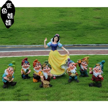 outdoor resin garden Snow White and the Seven Dwarfs figurine Cartoon character kindergarten statue home decor crafts decoration
outdoor resin garden Snow White and the Seven Dwarfs figurine Cartoon character kindergarten statue home decor crafts decoration