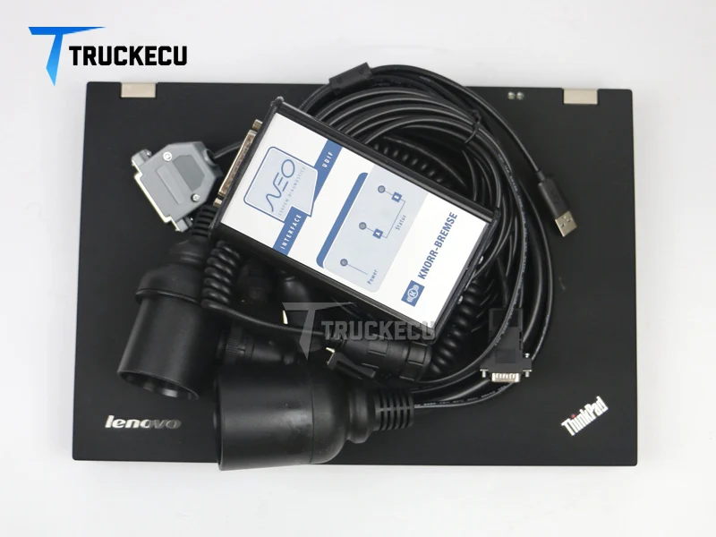 T420/CF30 laptop+KNORR-BREMSE KNORR UDIF interface Knorr NEO Diagnosis Tool Truck trailer brake diagnostic tool
T420/CF30 laptop+KNORR-BREMSE KNORR UDIF interface Knorr NEO Diagnosis Tool Truck trailer brake diagnostic tool