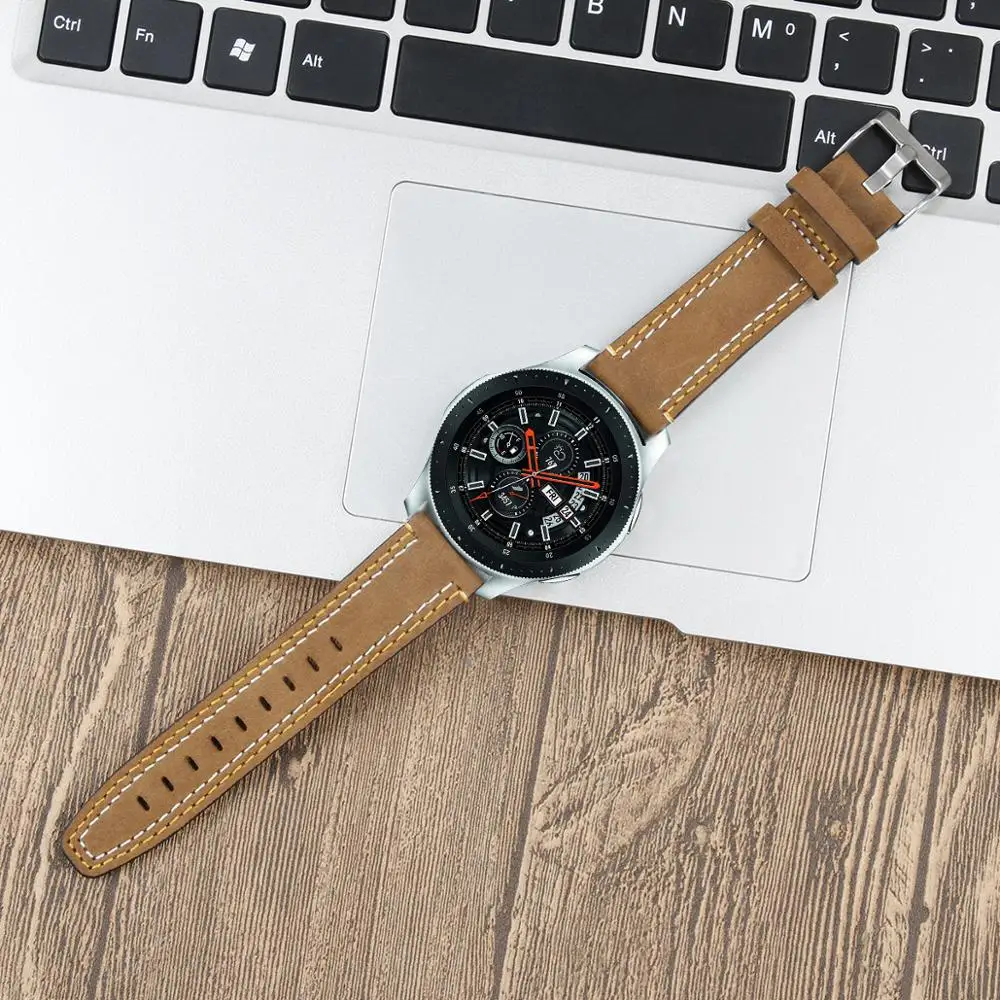 22mm Leather Watchband For Samsung Galaxy Watch 46mm SM-R800 Band Quick Release Strap For Samsung Galaxy Watch 46mm Bands
22mm Leather Watchband For Samsung Galaxy Watch 46mm SM-R800 Band Quick Release Strap For Samsung Galaxy Watch 46mm Bands