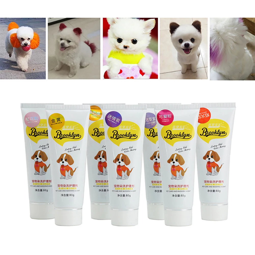 Mascots Pet Dyeing Agent 80g Pet Dog Cat Animals Hair Coloring Dyestuffs Dyeing Pigment Agent Pet Cat Dog Supplies Hair Dyeing
Mascots Pet Dyeing Agent 80g Pet Dog Cat Animals Hair Coloring Dyestuffs Dyeing Pigment Agent Pet Cat Dog Supplies Hair Dyeing