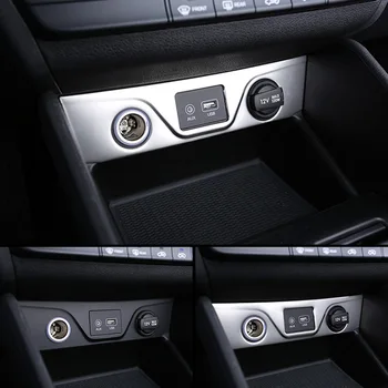 For Hyundai Tucson 2016-2018 Stainless steel Center Console Cigarette Lighter AUX USB Panel Cover Trim Car accessories Styling
For Hyundai Tucson 2016-2018 Stainless steel Center Console Cigarette Lighter AUX USB Panel Cover Trim Car accessories Styling
