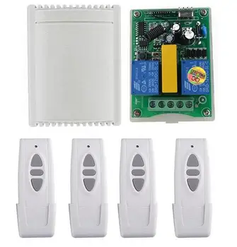 2017! universal 1000W AC 220 V RF 2CH Wireless Remote Control Receiver +4* Transmitter 413/314M for tubular motor garage door
2017! universal 1000W AC 220 V RF 2CH Wireless Remote Control Receiver +4* Transmitter 413/314M for tubular motor garage door