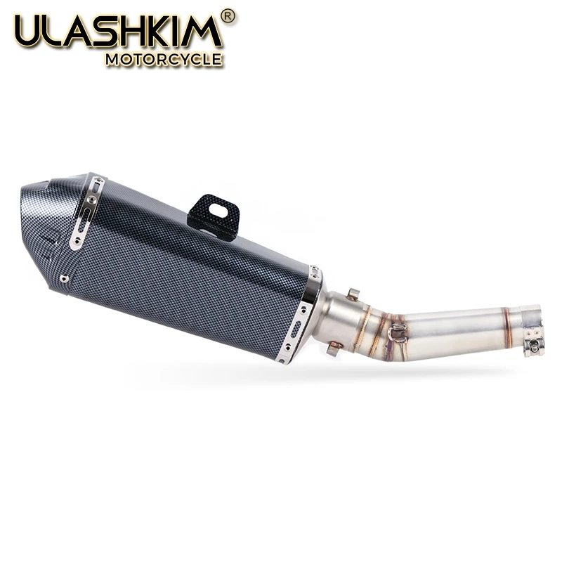 Motorcycle Exhaust Muffler Pipe Link Pipe Carbon Fiber Exhaust Slip on Escape FOR HONDA NC700 NC750 NC750X 2012-2017
Motorcycle Exhaust Muffler Pipe Link Pipe Carbon Fiber Exhaust Slip on Escape FOR HONDA NC700 NC750 NC750X 2012-2017