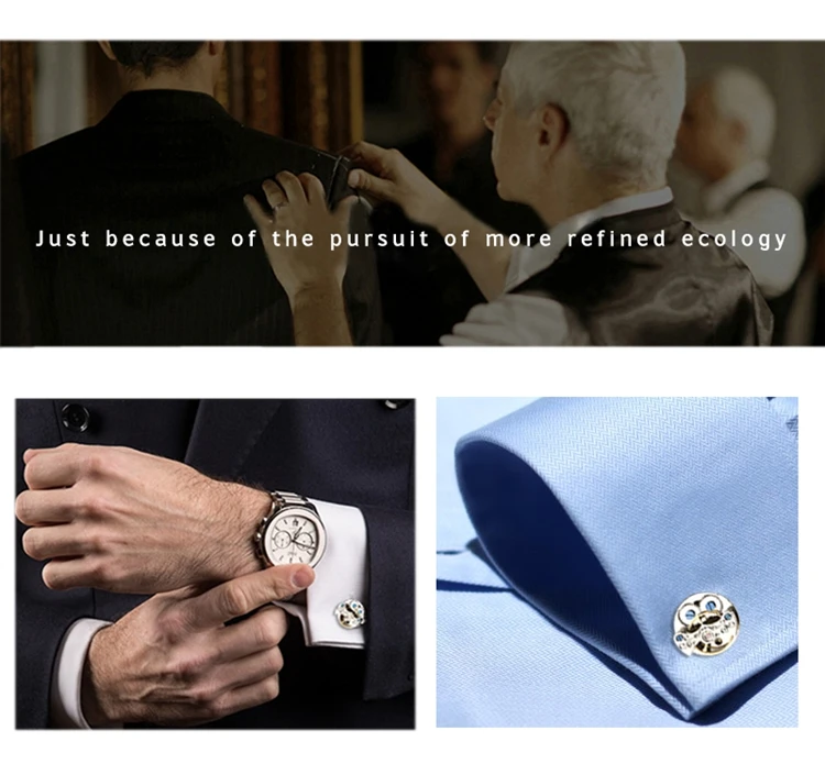 Watch Tourbillon Cufflinks Details (2)