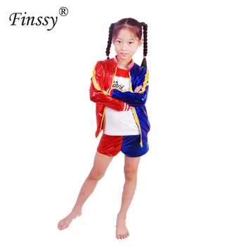 Suicide Squad Harley Quinn Cosplay Costume for Girls Halloween Costume for Kids Party Dress Carnival Harley Quinn Jacket
Suicide Squad Harley Quinn Cosplay Costume for Girls Halloween Costume for Kids Party Dress Carnival Harley Quinn Jacket